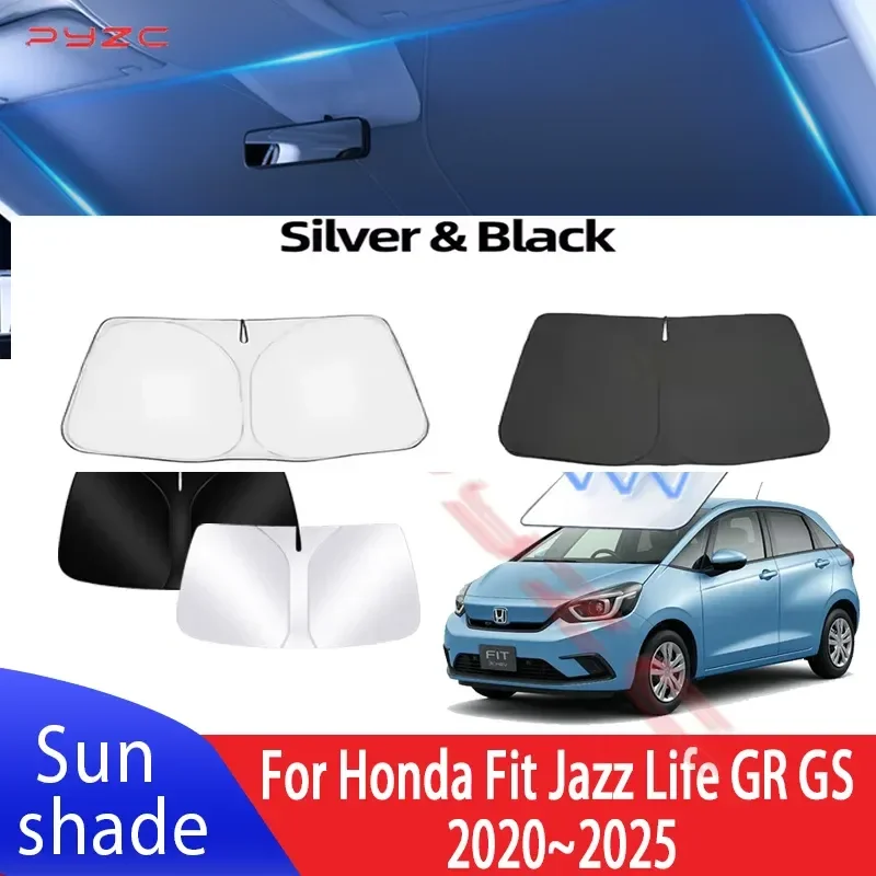 Car Sun Visor For Honda Fit Jazz Life GR GS 2020~2025 Auto Front Windshield Sunshade Heat Insulation Summer Cooling Accessories
Car Sun Visor For Honda Fit Jazz Life GR GS 2020~2025 Auto Front Windshield Sunshade Heat Insulation Summer Cooling Accessories