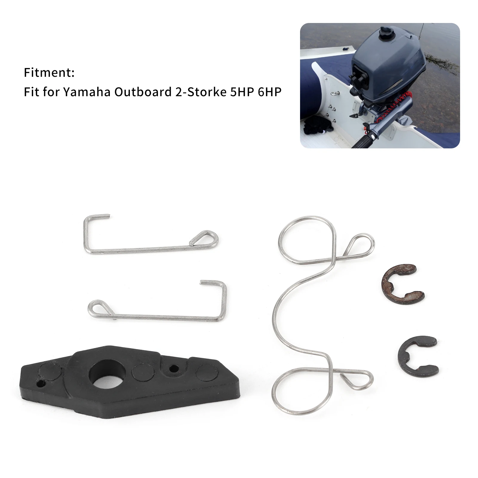 6 шт./компл., инструменты для ремонта подвесного стартера, подходят для подвесного двигателя Yamaha, 2-тактный 5HP 6HP, аксессуары для морских лодок
6 шт./компл., инструменты для ремонта подвесного стартера, подходят для подвесного двигателя Yamaha, 2-тактный 5HP 6HP, аксессуары для морских лодок
