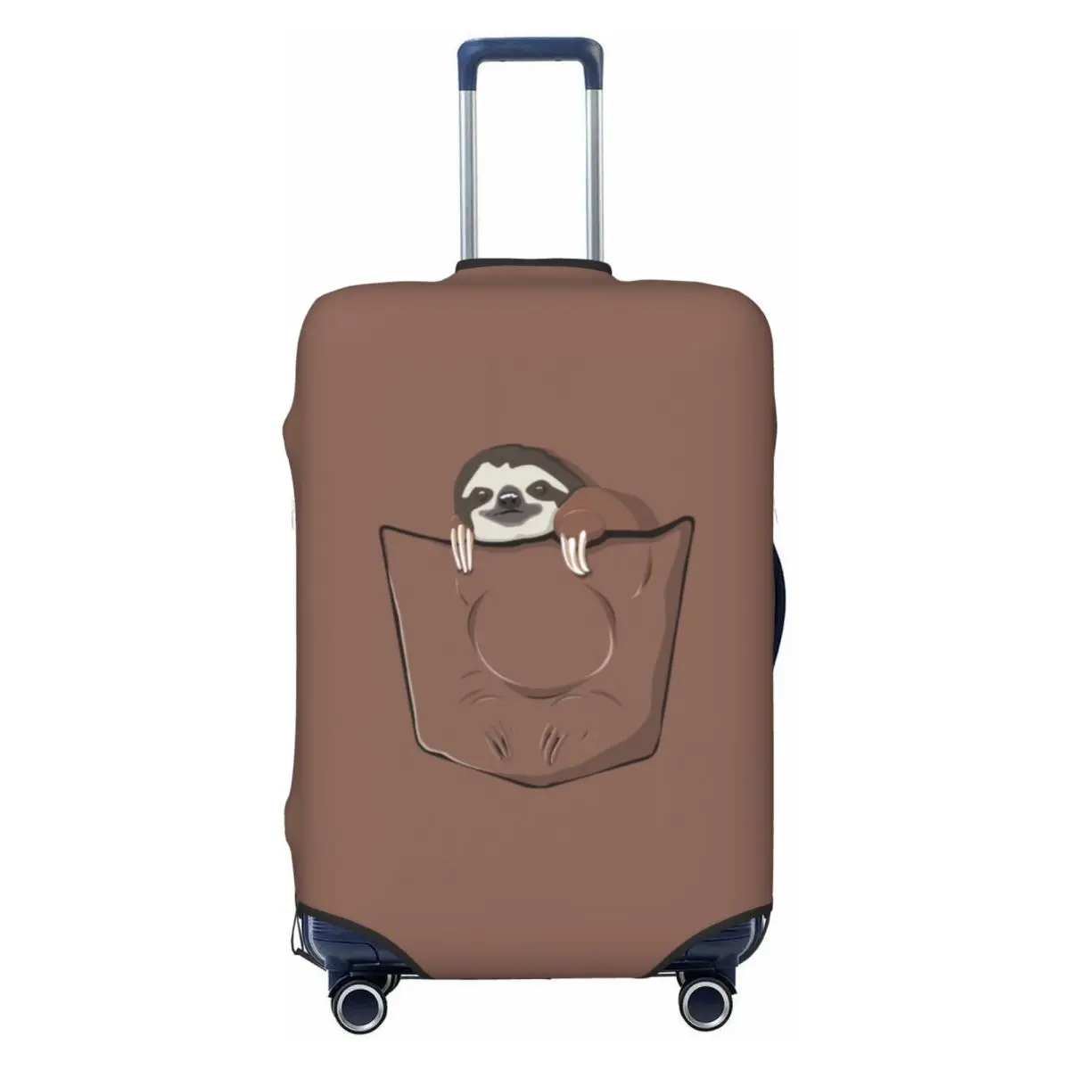 Custom Sloth In A Pocket Funny Travel Luggage Cover Elastic Sloth Lovers Suitcase Cover Protector Fit 18-32 Inch
Custom Sloth In A Pocket Funny Travel Luggage Cover Elastic Sloth Lovers Suitcase Cover Protector Fit 18-32 Inch