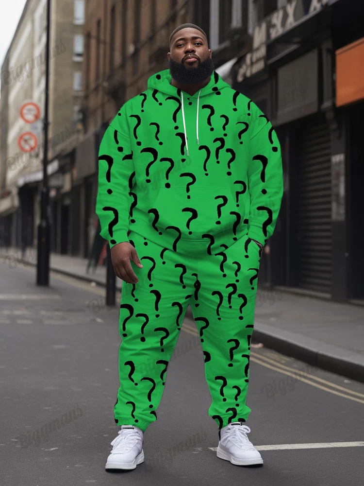 Biggmans Green Print Hoodies Pockets Pants Set Men Streetwear Trousers Matching Suit Male Plus Size Oversized Two Piece Sets 6XL
Biggmans Green Print Hoodies Pockets Pants Set Men Streetwear Trousers Matching Suit Male Plus Size Oversized Two Piece Sets 6XL