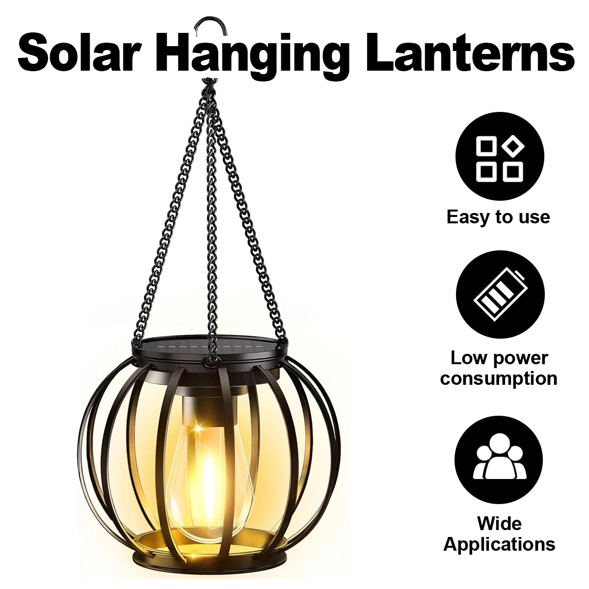 Solar Lantern Led Light Auto Control Warm White Garden Lights Outdoor Waterproof Lamps Lighting Pathway Landscape Retro Iron Art
Solar Lantern Led Light Auto Control Warm White Garden Lights Outdoor Waterproof Lamps Lighting Pathway Landscape Retro Iron Art