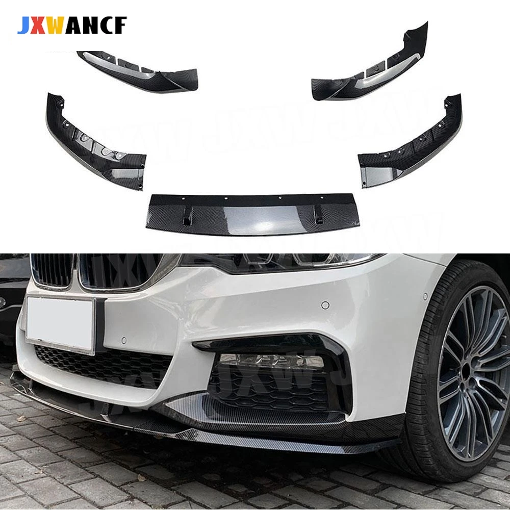 JXWANCF Front Bumper Lip Chin Lip With Splitter Flaps Bodykits for BMW 5 Series G30 Pre M Sport 2018 2019 2020 Front Bumper
JXWANCF Front Bumper Lip Chin Lip With Splitter Flaps Bodykits for BMW 5 Series G30 Pre M Sport 2018 2019 2020 Front Bumper