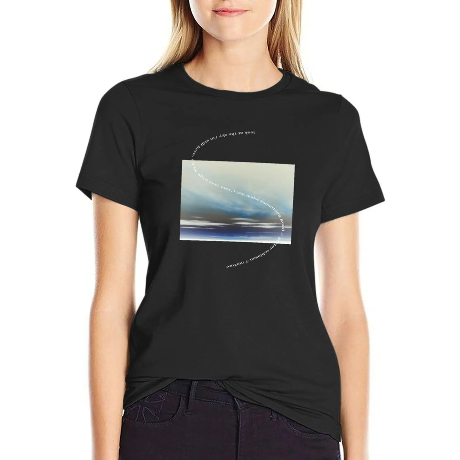 Look At The Sky Design T-Shirt plain funny tees sublime tops for Women
Look At The Sky Design T-Shirt plain funny tees sublime tops for Women