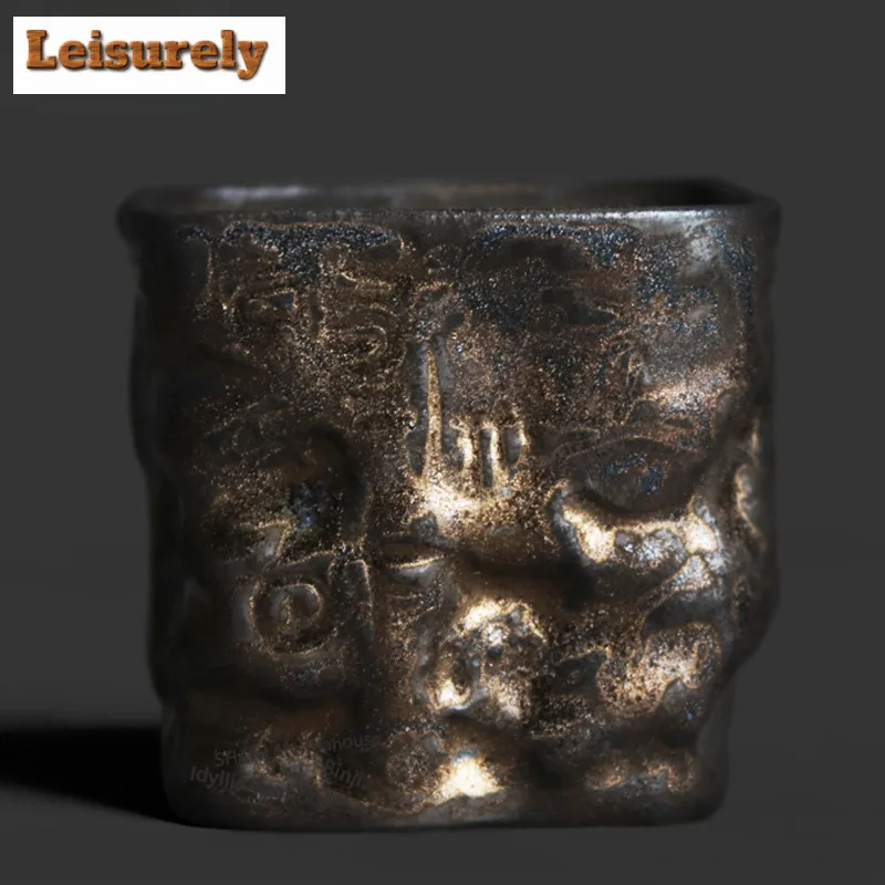 Чайная чашка 100 мл из фарфора фамбе с позолотой, квадратная, элегантная, для чаепития, дегустации и ароматизации чая, мастер-чашка Цзяньчжань, чайные принадлежности, подарок
Чайная чашка 100 мл из фарфора фамбе с позолотой, квадратная, элегантная, для чаепития, дегустации и ароматизации чая, мастер-чашка Цзяньчжань, чайные принадлежности, подарок