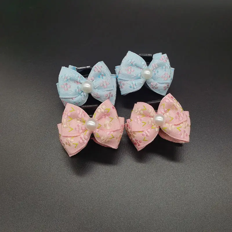 Ethnic Style Butterfly Knot Jacquard Pearl Hair Clip for Children Princess Head Clip Kids Hair Accessories
Ethnic Style Butterfly Knot Jacquard Pearl Hair Clip for Children Princess Head Clip Kids Hair Accessories