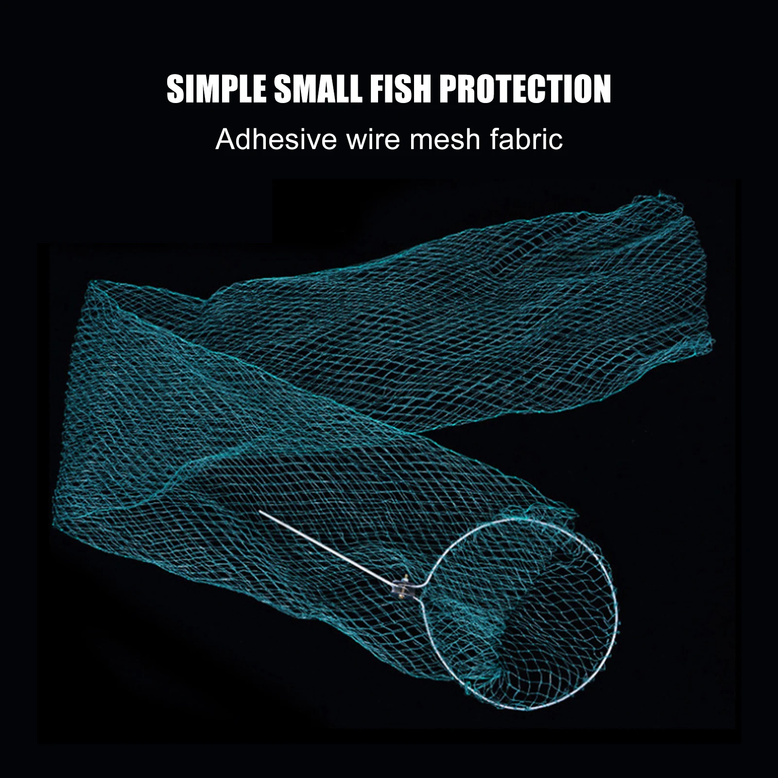 1.5m Portable Fishing Net Durable Adhesive Long Bag Fishing Net For Crab Shrimp Clam Scallops Carp Crucian Metal Loop Fish Net
1.5m Portable Fishing Net Durable Adhesive Long Bag Fishing Net For Crab Shrimp Clam Scallops Carp Crucian Metal Loop Fish Net