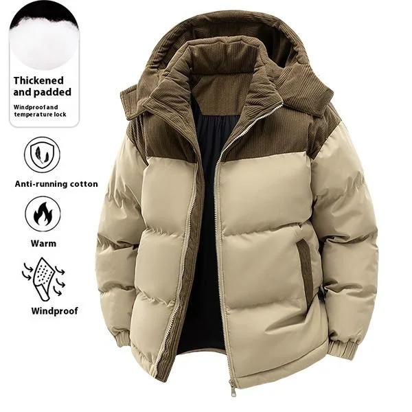 Men's Winter Cotton Jacket Q 25718 Outdoor Wearable Trench Coat Windproof Warm Long Style for Couples Casual Middle-Aged Fashion
Men's Winter Cotton Jacket Q 25718 Outdoor Wearable Trench Coat Windproof Warm Long Style for Couples Casual Middle-Aged Fashion