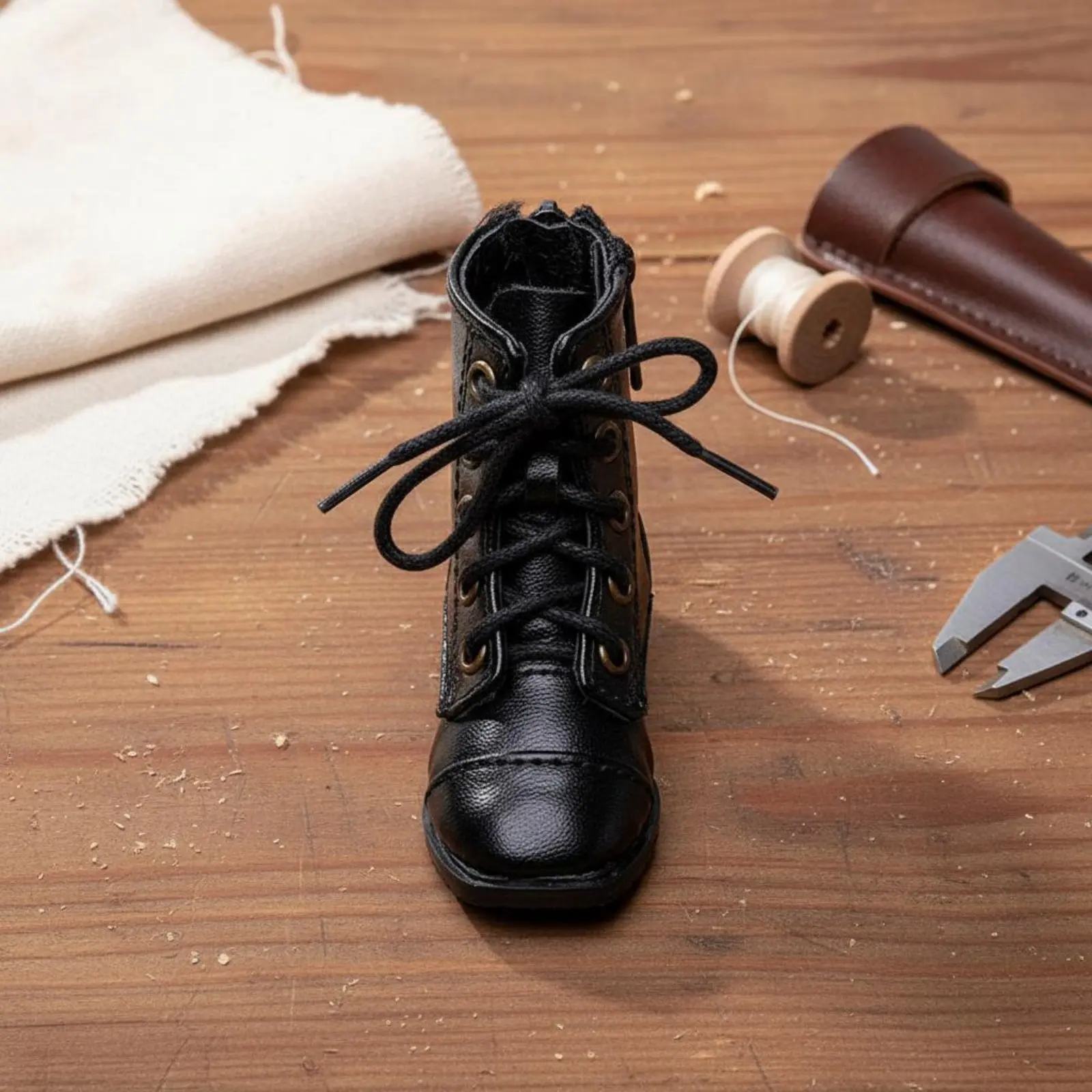 BJD Lace-up Boots Flat Heel High-Top Doll Shoes 1/4 Scale Doll Boots Fashion Design PU Material
BJD Lace-up Boots Flat Heel High-Top Doll Shoes 1/4 Scale Doll Boots Fashion Design PU Material