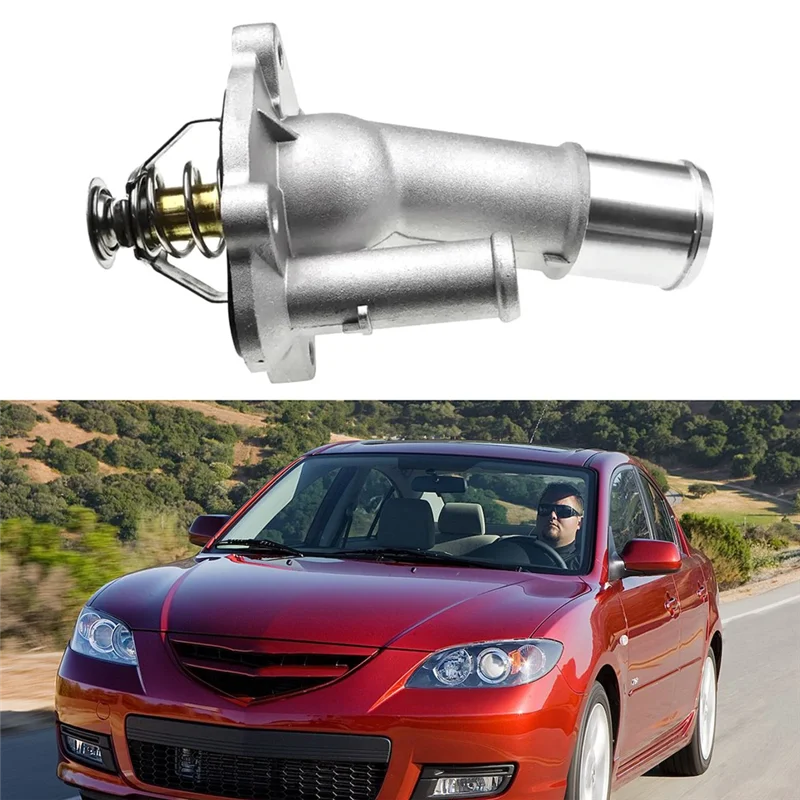 Aluminum Engine Thermostat Housing Water Pipe For Mazda 3 5 MX-5 Ford Focus LFDE LF70-15-170 LF7015170 Replacement Accessories
Aluminum Engine Thermostat Housing Water Pipe For Mazda 3 5 MX-5 Ford Focus LFDE LF70-15-170 LF7015170 Replacement Accessories