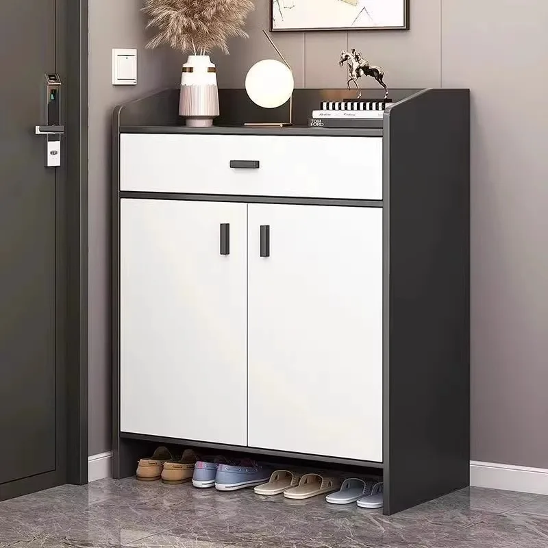Storage White Shoe Cabinet Design Modern Beutiful Drawer Space Saving Shoe Cabinet Wood Tall Armario Zapatero Muebles Para Hogar 
Storage White Shoe Cabinet Design Modern Beutiful Drawer Space Saving Shoe Cabinet Wood Tall Armario Zapatero Muebles Para Hogar