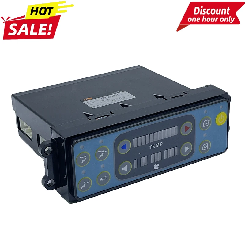 146570-3830/146430-7730 Air Conditioner Control Panel Switch for Sany SY75-8/75C Excavator
146570-3830/146430-7730 Air Conditioner Control Panel Switch for Sany SY75-8/75C Excavator