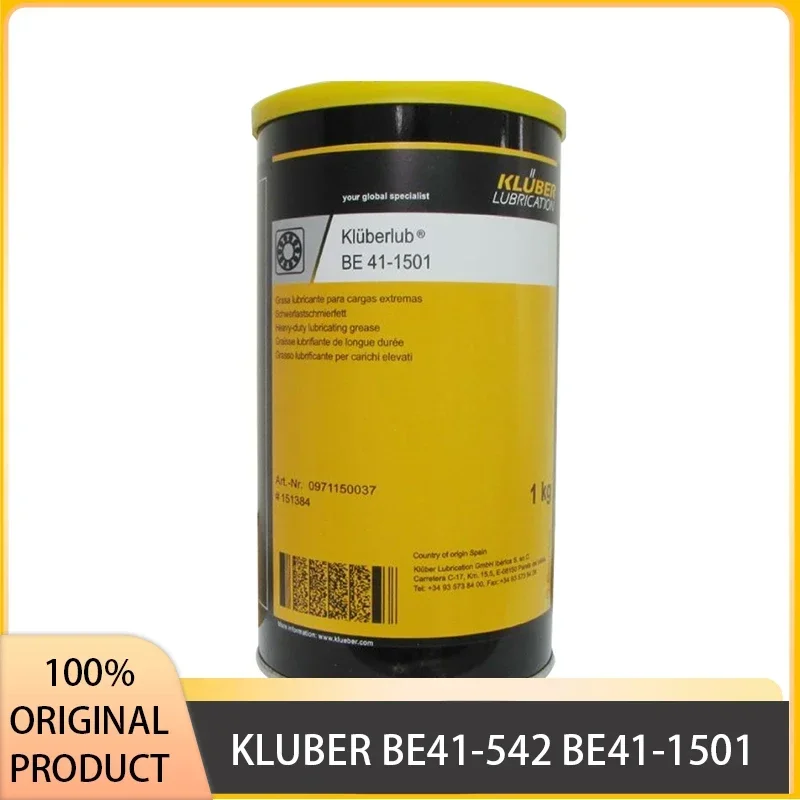 KLUBER BE41-542 BE41-1501 BE-1002 Pindle Bearings BE 41-542 for Crane Wheels Bucket Wheel Excavators Germany Original Product
KLUBER BE41-542 BE41-1501 BE-1002 Pindle Bearings BE 41-542 for Crane Wheels Bucket Wheel Excavators Germany Original Product