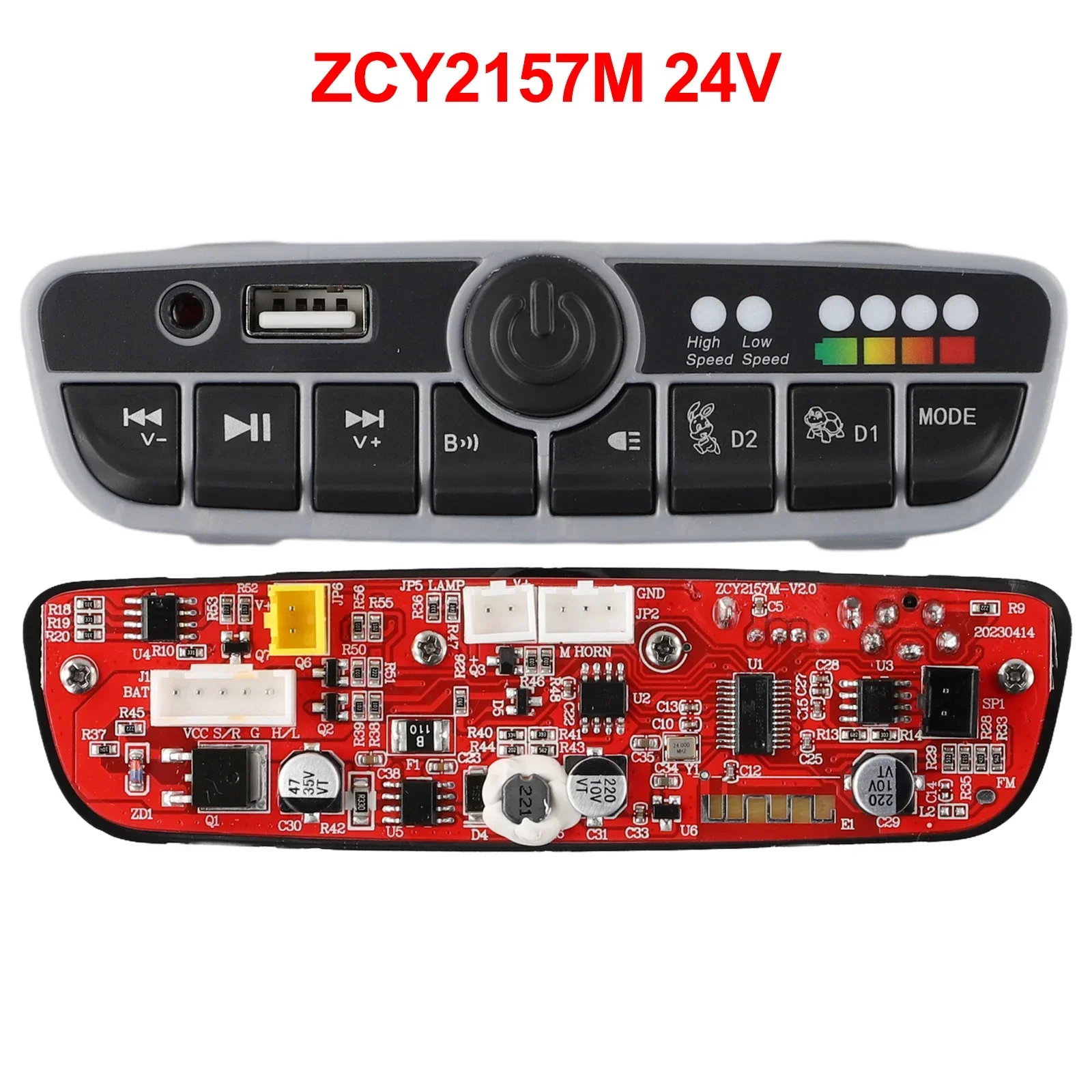ZCY2157M 12 В 24 В с центральным управлением, многофункциональный для детского электромобиля с воспроизведением музыки, стандартное центральное управление
ZCY2157M 12 В 24 В с центральным управлением, многофункциональный для детского электромобиля с воспроизведением музыки, стандартное центральное управление