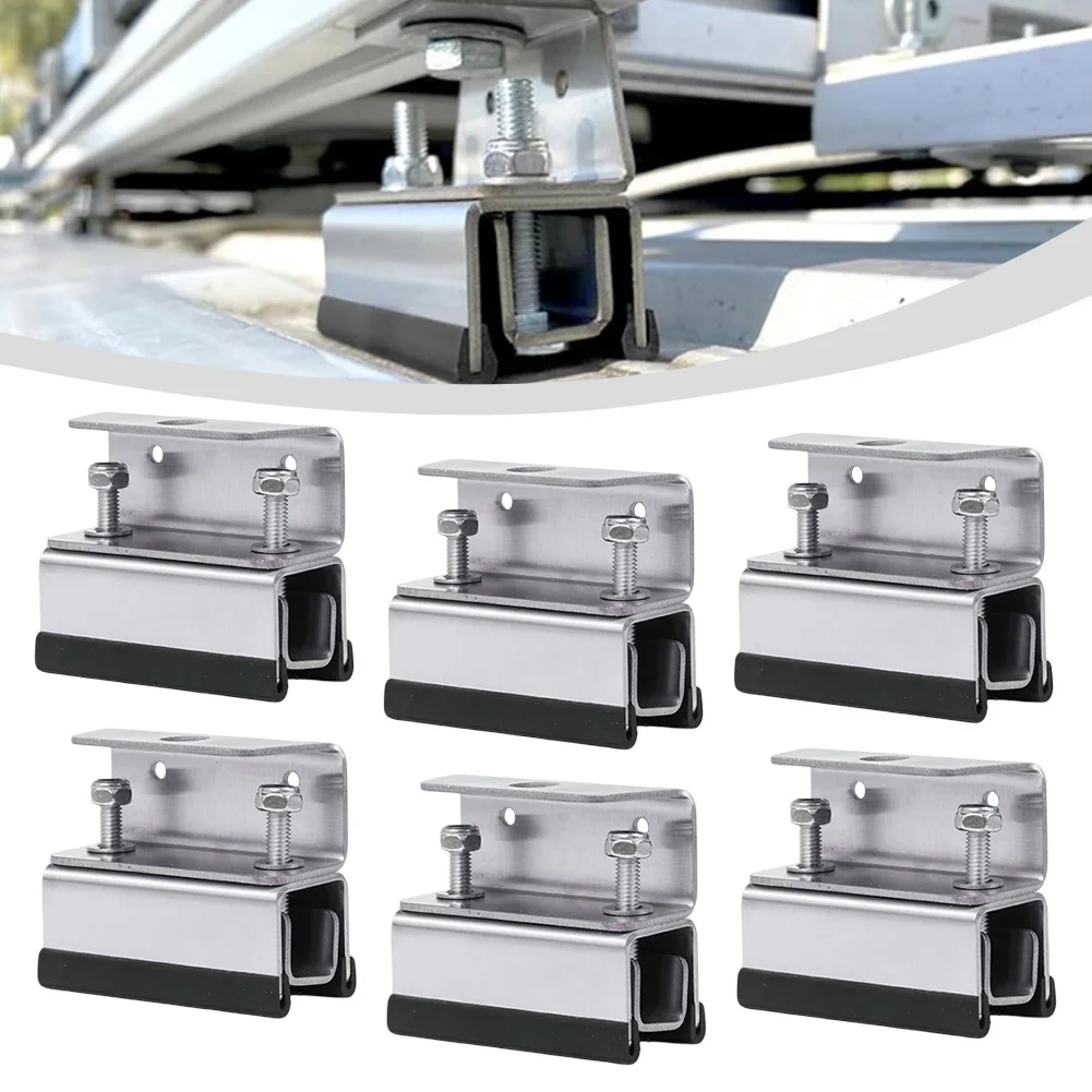 6pcs Photovoltaic Bracket 7*5.8*2.85cm RV Yacht Stabilizer Roof Box Fixed Stainless Steel Photovoltaic Accessories For Home
6pcs Photovoltaic Bracket 7*5.8*2.85cm RV Yacht Stabilizer Roof Box Fixed Stainless Steel Photovoltaic Accessories For Home