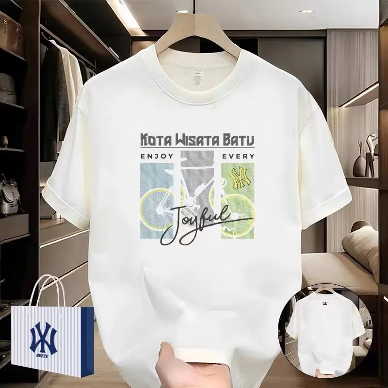 2025 Summer Printed Men's New Cotton Round Neck Trendy Brand Short Sleeve T-shirt Top Versatile Ins Men's T-shirt
2025 Summer Printed Men's New Cotton Round Neck Trendy Brand Short Sleeve T-shirt Top Versatile Ins Men's T-shirt