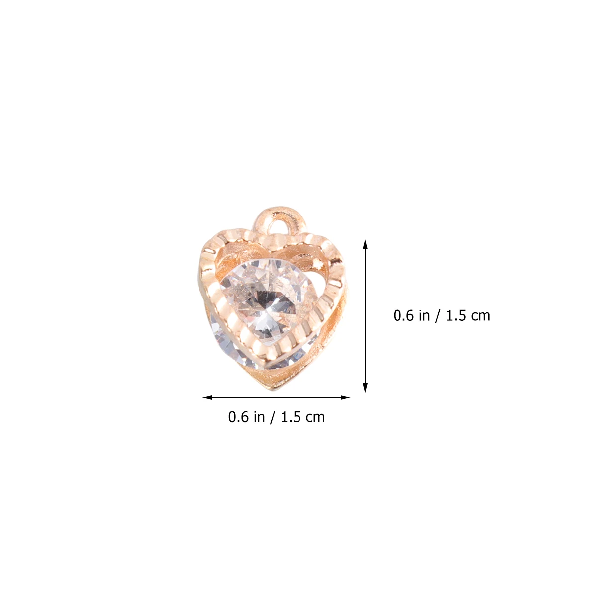 Zircon Pendant Charm Hollow Dangle Jewelry Making Anklet Bracelet DIY Accessories Stylish Unique Shape Durability Craft Project
Zircon Pendant Charm Hollow Dangle Jewelry Making Anklet Bracelet DIY Accessories Stylish Unique Shape Durability Craft Project