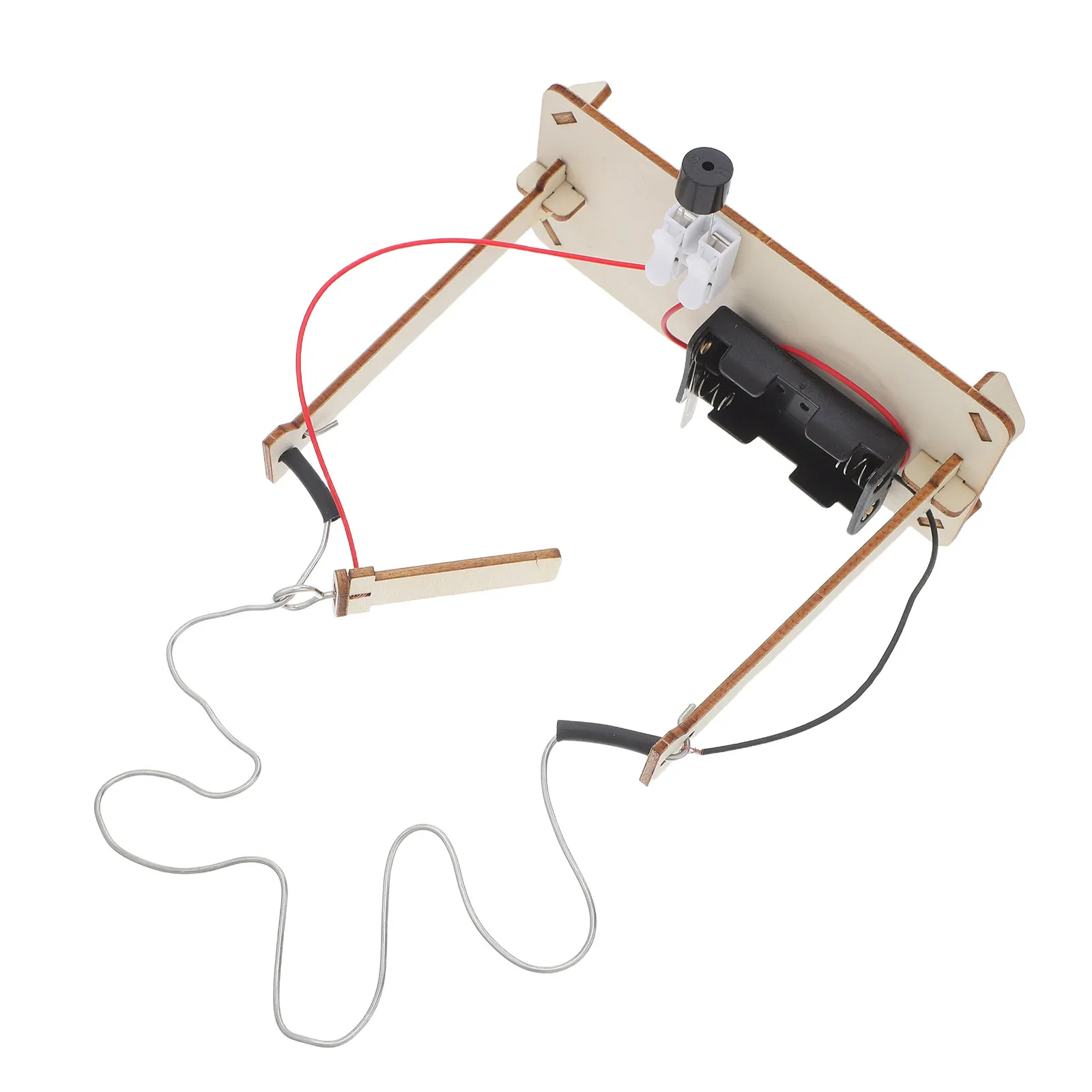 DIY Wire Loop Buzz Game Electric Steady Hand Skill Stem Kit Wooden Educational Science Maze for Kids Adults Classroom Family
DIY Wire Loop Buzz Game Electric Steady Hand Skill Stem Kit Wooden Educational Science Maze for Kids Adults Classroom Family