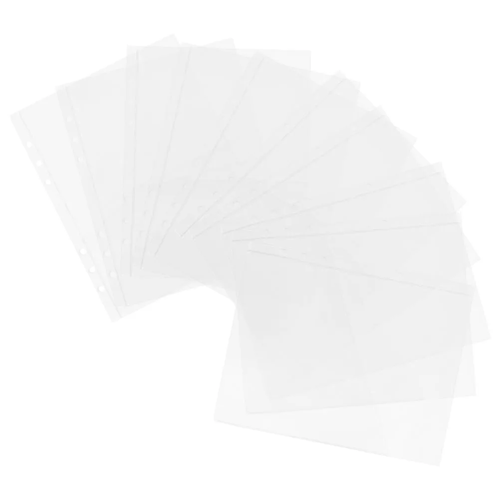 10 Pcs Transparent Storage Bag A5 PVC Document Pouch Receipt ganizer Binder Cover Card Page Sleeves Coupon Holder Portable
10 Pcs Transparent Storage Bag A5 PVC Document Pouch Receipt ganizer Binder Cover Card Page Sleeves Coupon Holder Portable