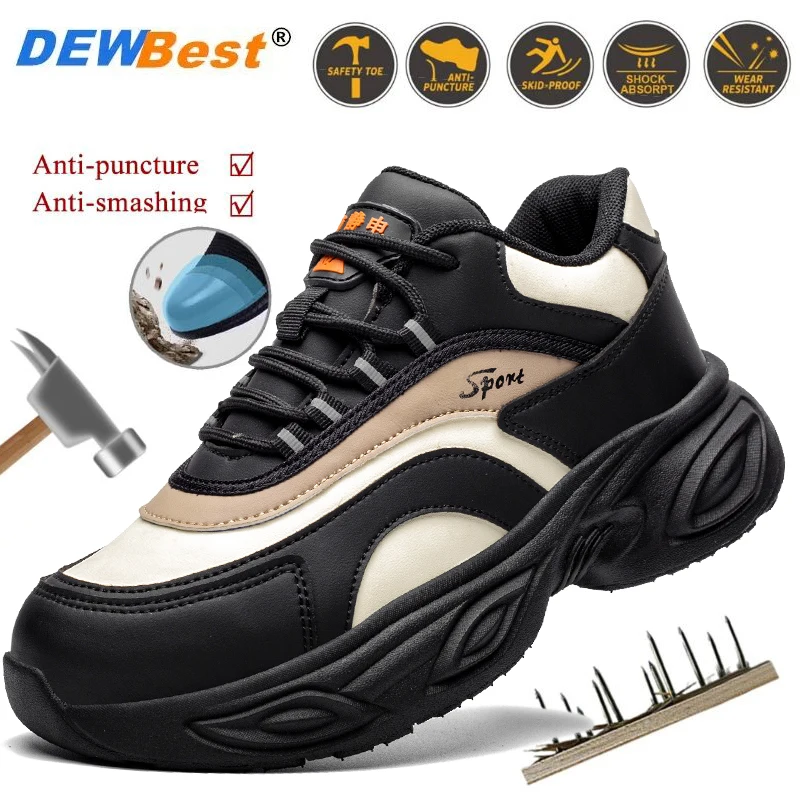 Spring-Style Padded Toe Cap Safety Shoes for Women: Impact-Resistant and Puncture-Resistant with EVA Outsole
Spring-Style Padded Toe Cap Safety Shoes for Women: Impact-Resistant and Puncture-Resistant with EVA Outsole