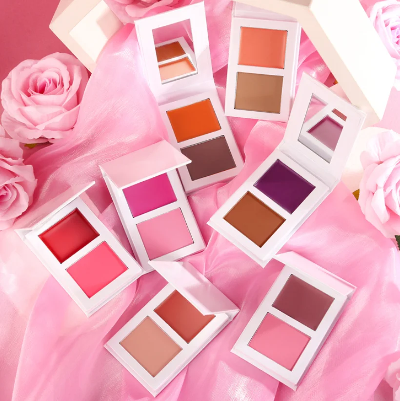 Blush Palette Print Logo Makeup 2 in 1 Cream Powder Cheek Blusher Peach Pink Pigment Beauty Cosmetic Wholesale Blushes 10pcs/lot 
Blush Palette Print Logo Makeup 2 in 1 Cream Powder Cheek Blusher Peach Pink Pigment Beauty Cosmetic Wholesale Blushes 10pcs/lot