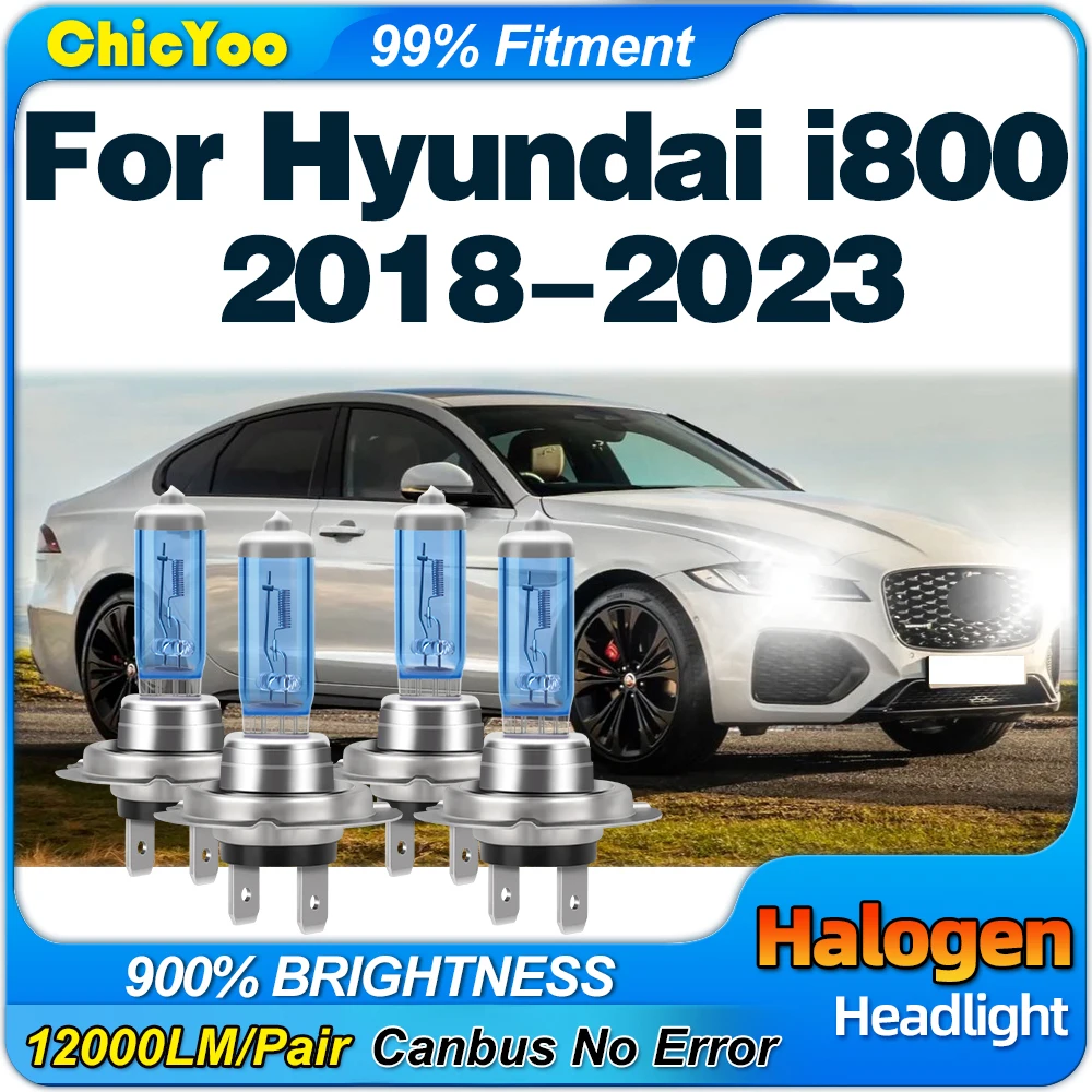 200W Super Bright Car Headlight Bulbs 6000K White Auto Front Lights 12V 24V For Hyundai i800 2018 2019 2020 2021 2022 2023
200W Super Bright Car Headlight Bulbs 6000K White Auto Front Lights 12V 24V For Hyundai i800 2018 2019 2020 2021 2022 2023