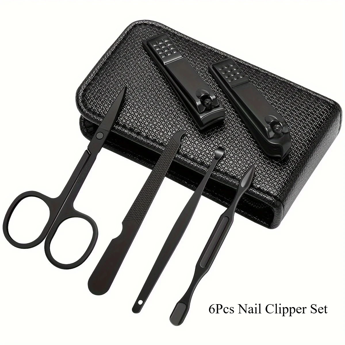 6 Pcs/set Nail Clippers & Trimmers Sets Dark Green and Black Portable Multifunctional Manicure Tools
6 Pcs/set Nail Clippers & Trimmers Sets Dark Green and Black Portable Multifunctional Manicure Tools