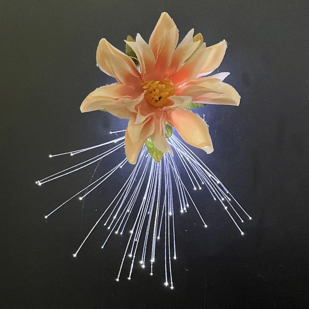 20pcs Light Up Glow Flower Hair Clip Pin Brooch Optical Fiber for Birthday Party Cocktail Wedding Festival
20pcs Light Up Glow Flower Hair Clip Pin Brooch Optical Fiber for Birthday Party Cocktail Wedding Festival