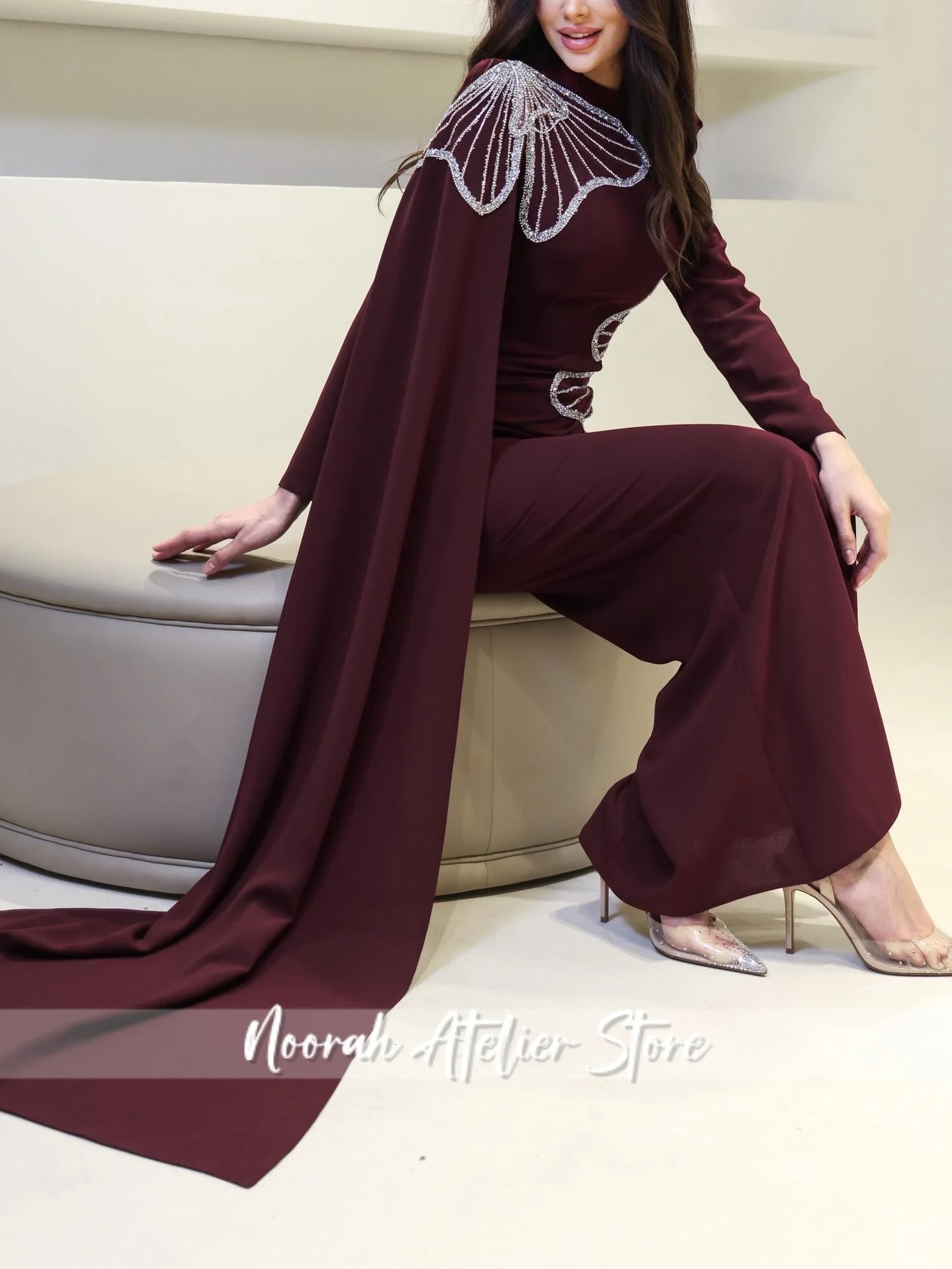 Islamic New Long Sleeves Muslim Luxury Evening Dresses 2026 Women Peplum Long Formal Gown فساتين سهرة Customized
Islamic New Long Sleeves Muslim Luxury Evening Dresses 2026 Women Peplum Long Formal Gown فساتين سهرة Customized