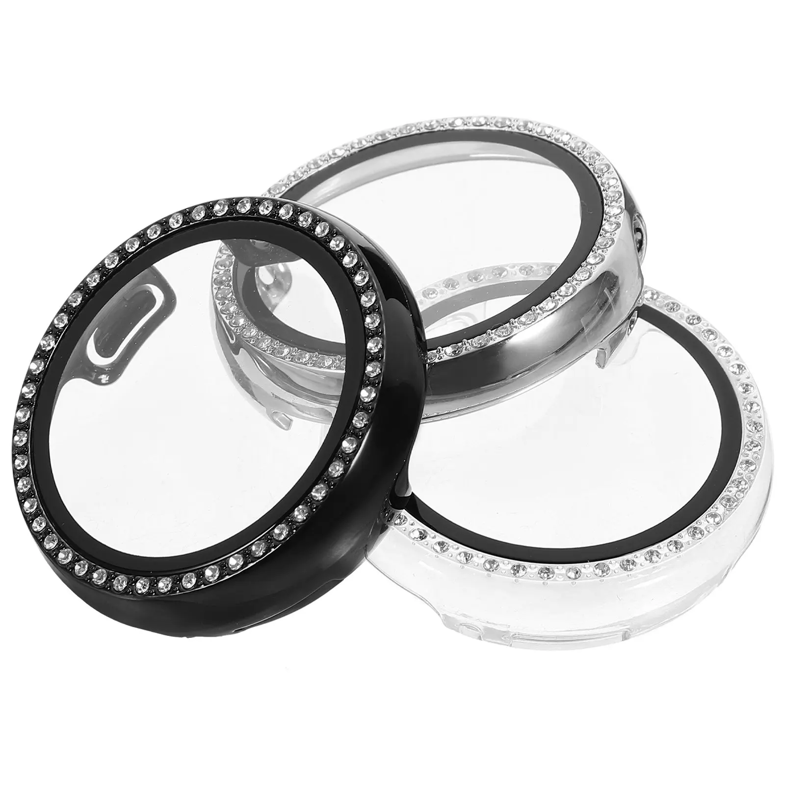 3Pcs Watch Case Rhinestone Protective Cover Lightweight Scratch Resistant for Watch 2 Smartwatch Screen Protector Shell
3Pcs Watch Case Rhinestone Protective Cover Lightweight Scratch Resistant for Watch 2 Smartwatch Screen Protector Shell