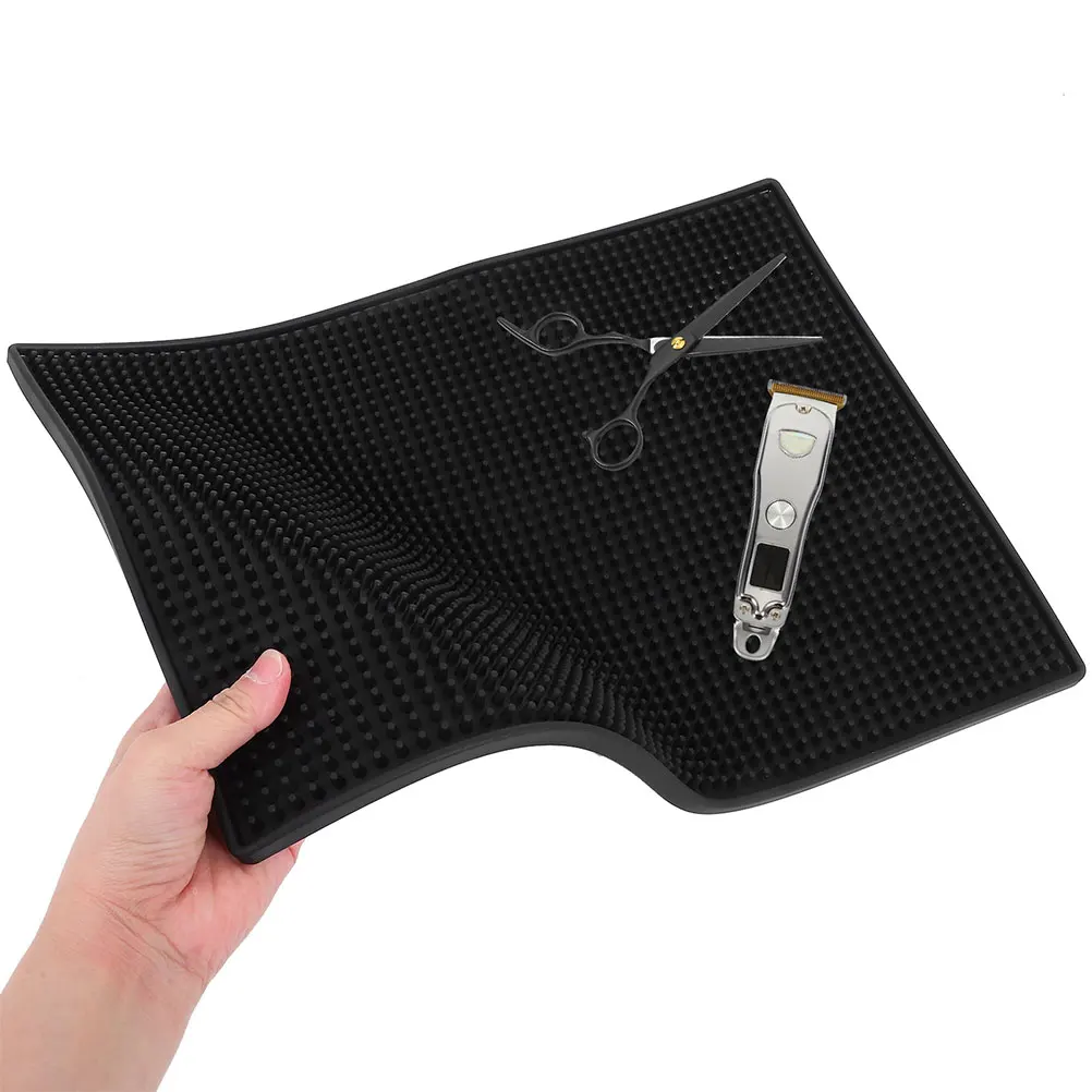 Hairdressing Tool Mat 20cmx30cmx0.8cm Electric Clipper Anti Skid PVC Storage Pad Salon Use Non Slip Cushion Soft Protective
Hairdressing Tool Mat 20cmx30cmx0.8cm Electric Clipper Anti Skid PVC Storage Pad Salon Use Non Slip Cushion Soft Protective