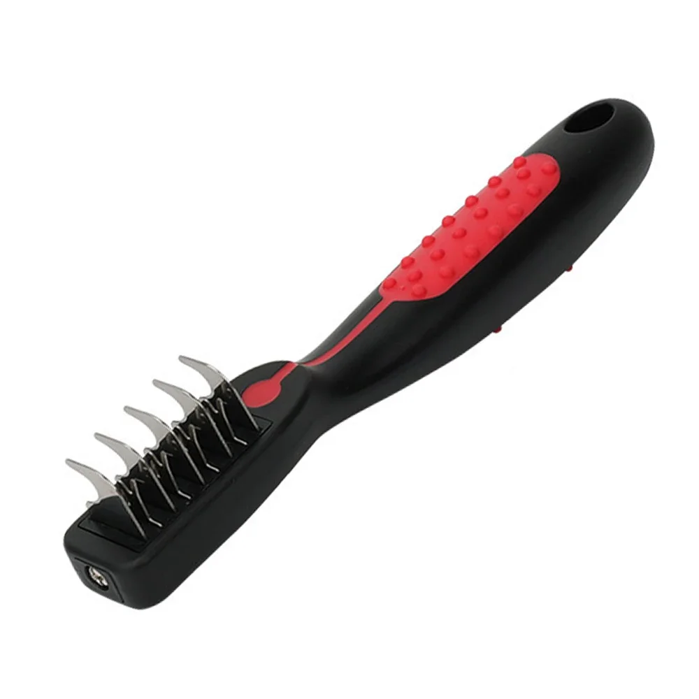 Professional Pet Mat Remover - Dematting Tool for Grooming Cats & Dogs - Removes Matted Fur, Tangles, Knots, Loose Hair & Dirt
Professional Pet Mat Remover - Dematting Tool for Grooming Cats & Dogs - Removes Matted Fur, Tangles, Knots, Loose Hair & Dirt