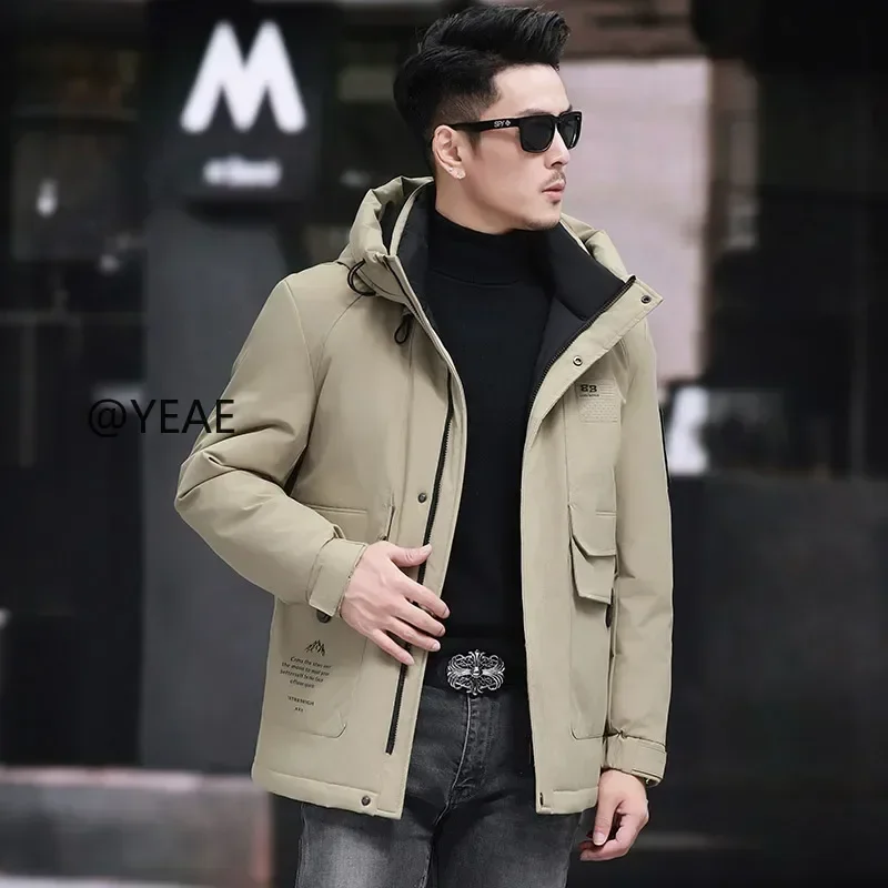 Designer Clothes Men Short Down Jacket Hooded Jackets Duck Down Padding Winter Jacket for Men New in Jackets Men's Coat
Designer Clothes Men Short Down Jacket Hooded Jackets Duck Down Padding Winter Jacket for Men New in Jackets Men's Coat