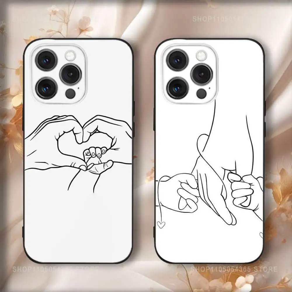 Parents Childs Hand Phone Case For iPhone 17,16,15,14,13,12,11,Pro,Max,Plus,Air,X,XS,XR,SE,8,7,Mini,Soft Black Funda
Parents Childs Hand Phone Case For iPhone 17,16,15,14,13,12,11,Pro,Max,Plus,Air,X,XS,XR,SE,8,7,Mini,Soft Black Funda