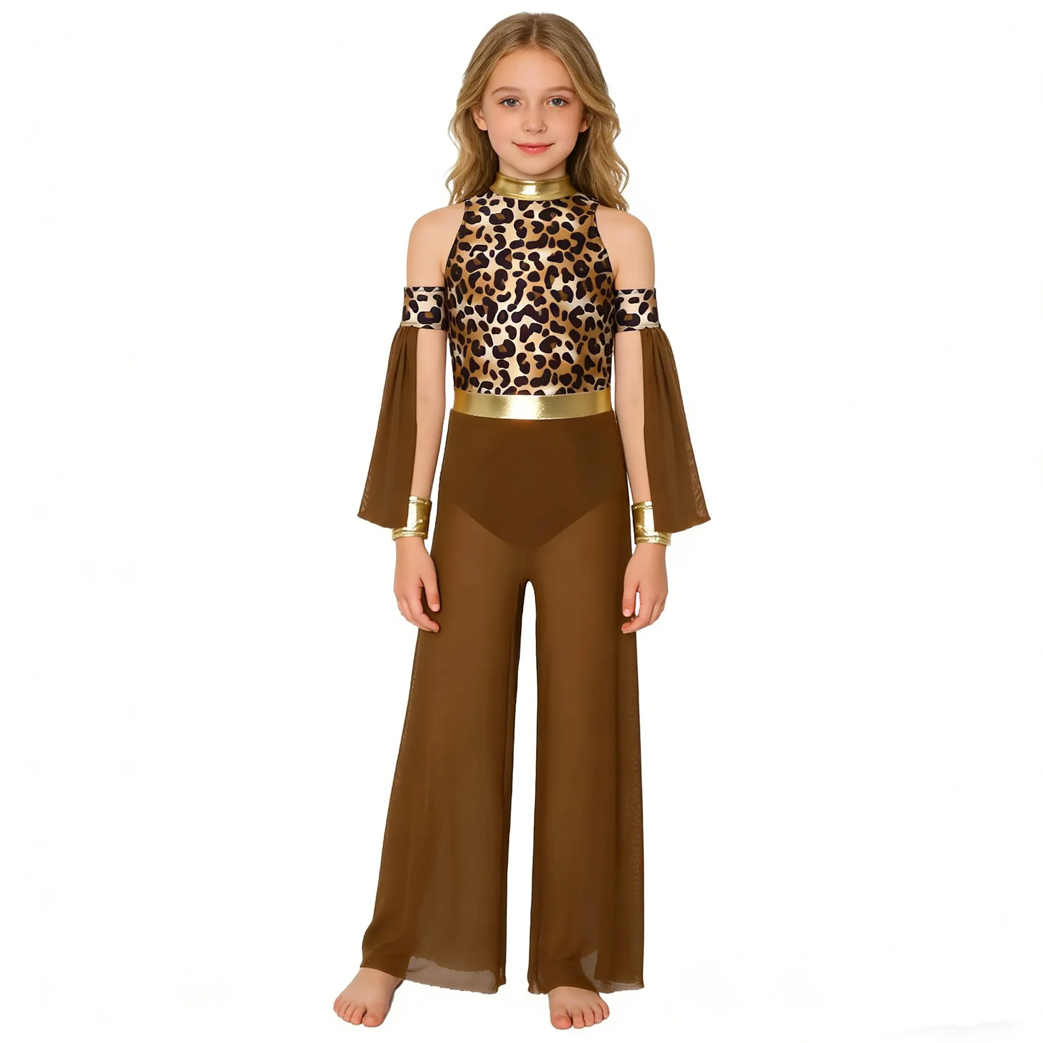 Girls Lyrical Dance Jumpsuit Halloween Caveman Primitive Tribe Native American Costume Gymnastics Ballet Leotard Built-in Briefs
Girls Lyrical Dance Jumpsuit Halloween Caveman Primitive Tribe Native American Costume Gymnastics Ballet Leotard Built-in Briefs