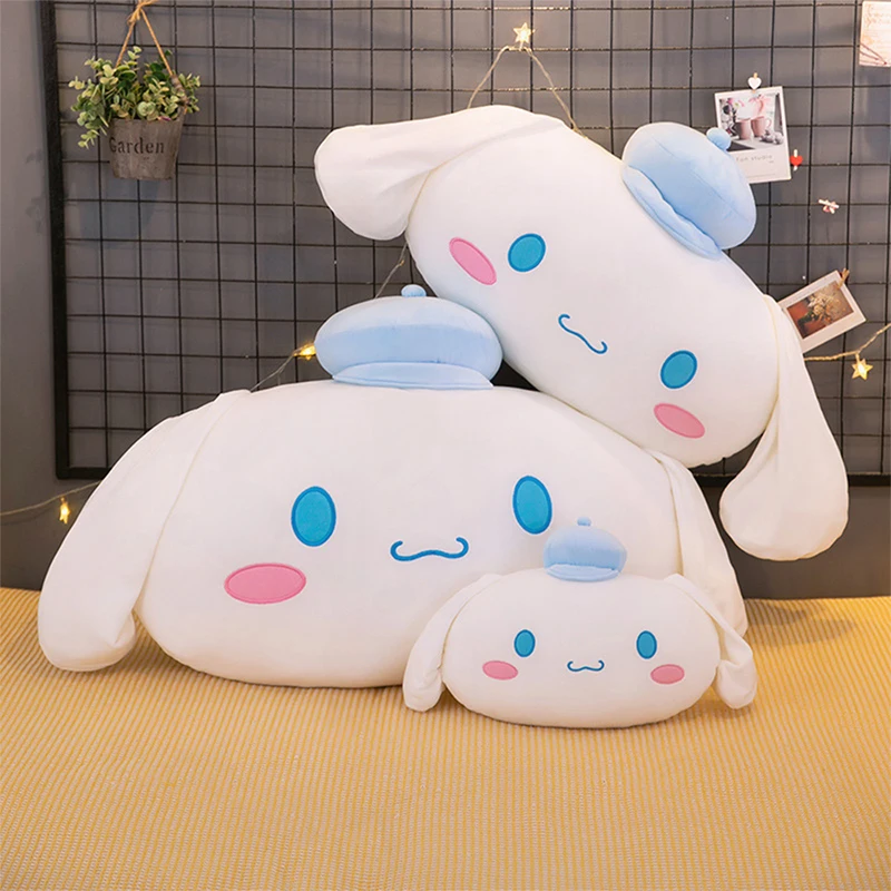 70x50cm Sanrio Kawaii Cinnamoroll Pillow Plush Toy Soft Stuffed Doll Hat Cute Kids Birthday Xmas Gift Children Stuffed Animal
70x50cm Sanrio Kawaii Cinnamoroll Pillow Plush Toy Soft Stuffed Doll Hat Cute Kids Birthday Xmas Gift Children Stuffed Animal