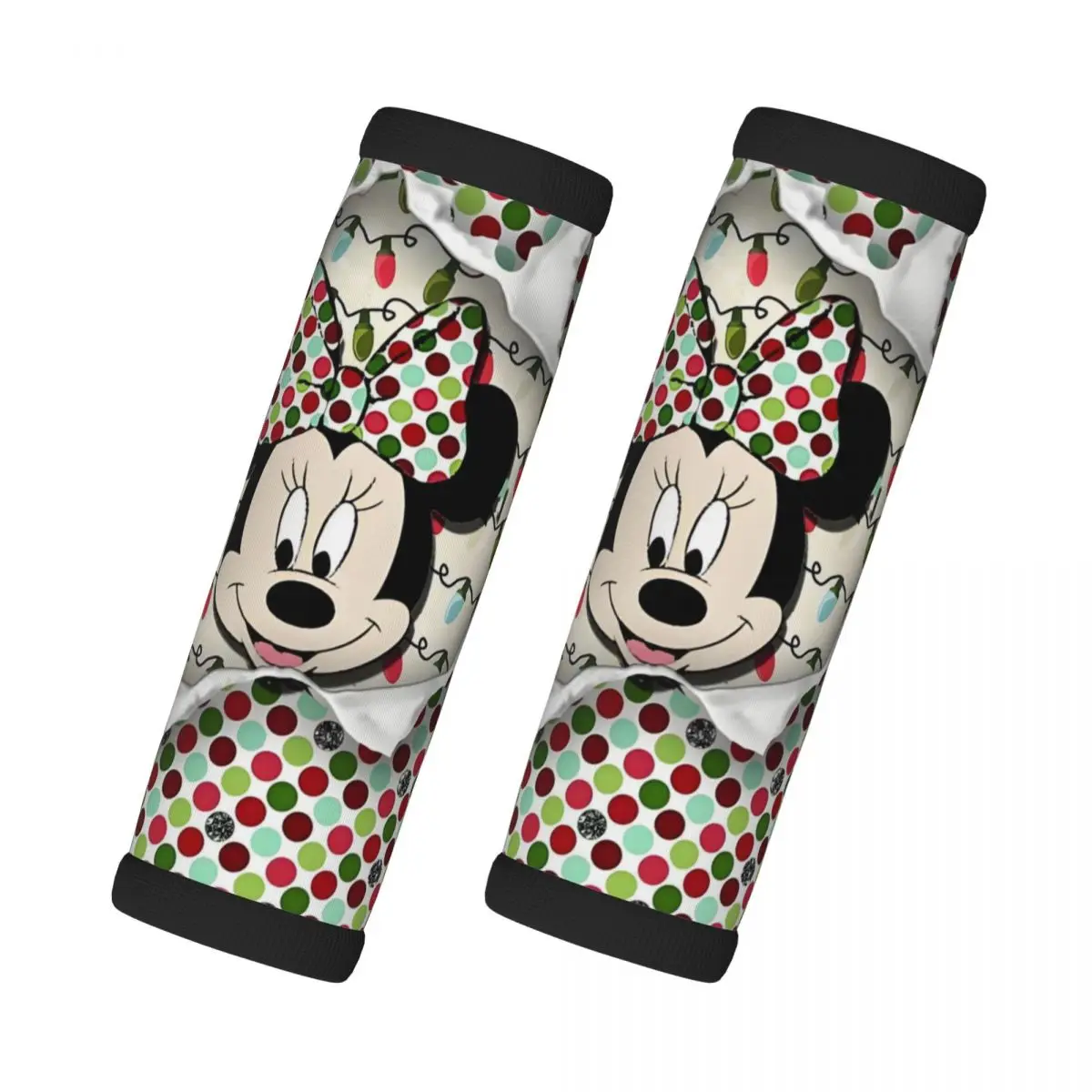 Custom Minnie Mouse Luggage Handles Wrap Grips 2 Pcs Neoprene Suitcases Luggage Travel Accessories For Backpack Shoulder Pad
Custom Minnie Mouse Luggage Handles Wrap Grips 2 Pcs Neoprene Suitcases Luggage Travel Accessories For Backpack Shoulder Pad