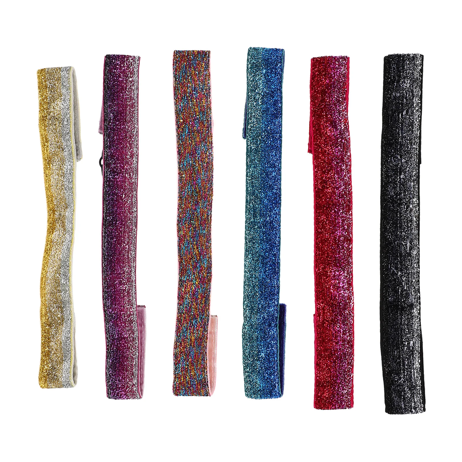 6Pcs Fashionable Women's Workout Headbands: Wide Glittery Elastic Sweatproof Non-Slip Hairbands for Yoga Sports and Fitness
6Pcs Fashionable Women's Workout Headbands: Wide Glittery Elastic Sweatproof Non-Slip Hairbands for Yoga Sports and Fitness