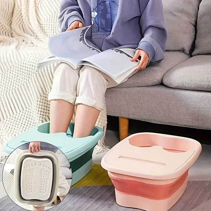 Collapsible Foot Bath Bucket, Portable Pedicure Tool, Massage Foot Spa, Large Foot Soaker Tub, Unpowered, No Battery Included
Collapsible Foot Bath Bucket, Portable Pedicure Tool, Massage Foot Spa, Large Foot Soaker Tub, Unpowered, No Battery Included