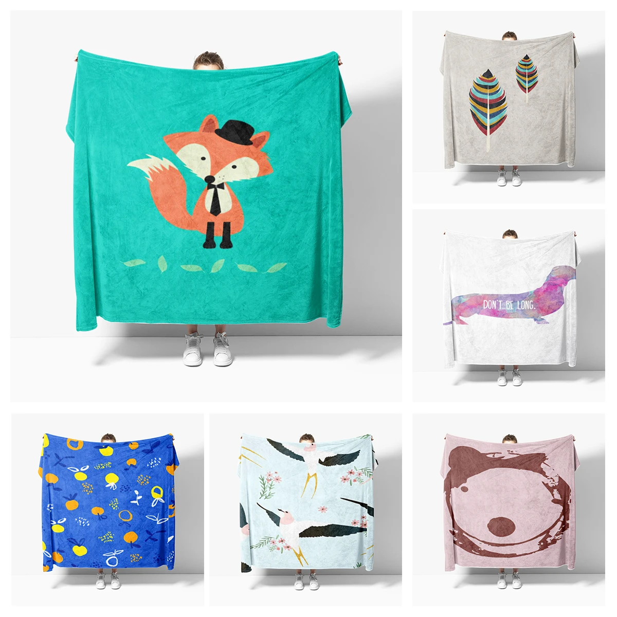 Home decoration plush Throw Sofa blanket Anime animals Bedspread bed fluffy soft blankets decor Plaid Modern morandi Abstract
Home decoration plush Throw Sofa blanket Anime animals Bedspread bed fluffy soft blankets decor Plaid Modern morandi Abstract