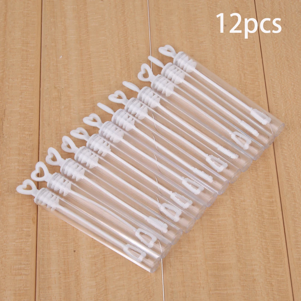 12Pcs Empty Bubble Tubes Refillable Bubble Wands Heart Mini Bubble Tubes Transparent Bubble Bottles for Boys & Girls Kids
12Pcs Empty Bubble Tubes Refillable Bubble Wands Heart Mini Bubble Tubes Transparent Bubble Bottles for Boys & Girls Kids