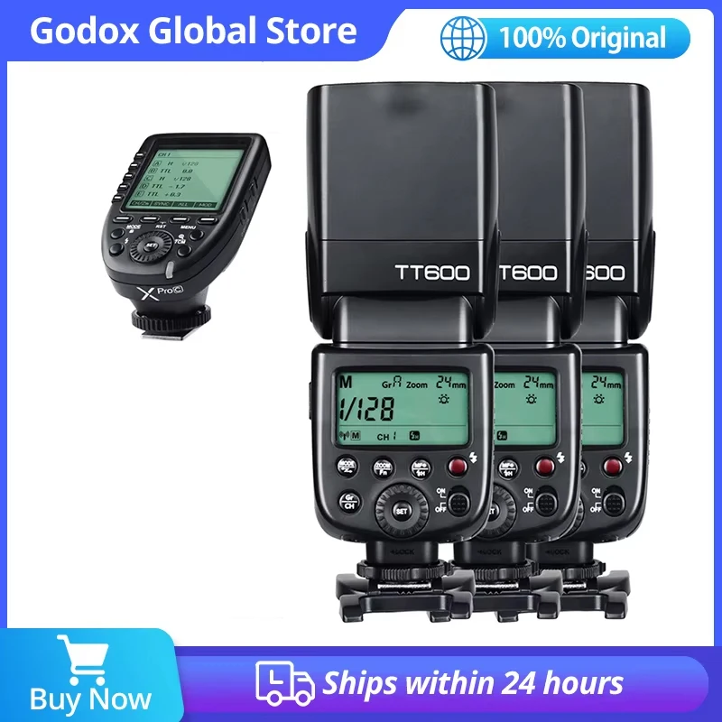3x Godox TT600 Built-in Receive Camera Flash Speedlite with Xpro Transmitter for for Canon Nikon Sony Fuji Olympus Pentax Camera
3x Godox TT600 Built-in Receive Camera Flash Speedlite with Xpro Transmitter for for Canon Nikon Sony Fuji Olympus Pentax Camera