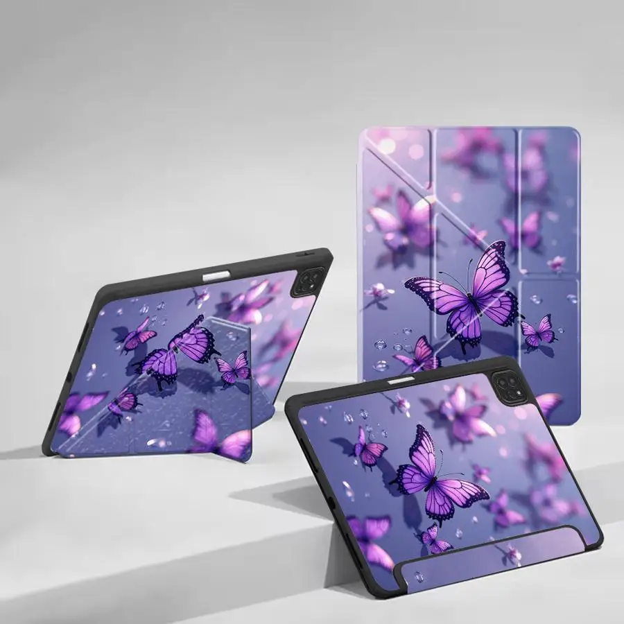 Tablet Case For iPad Pro 10th 7th 11th 9th 8th Air M2 1 2 M4 Mini 7 6 Air 2025 4 5 M3 Holder Cover Purple Butterfly
Tablet Case For iPad Pro 10th 7th 11th 9th 8th Air M2 1 2 M4 Mini 7 6 Air 2025 4 5 M3 Holder Cover Purple Butterfly