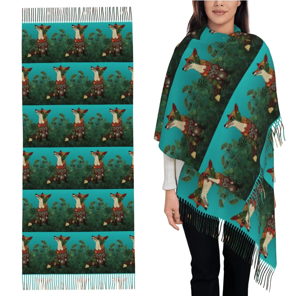 Шарф с кисточками и цветочным принтом, женские мягкие теплые шали и накидки, длинная осенне-зимняя шаль
Шарф с кисточками и цветочным принтом, женские мягкие теплые шали и накидки, длинная осенне-зимняя шаль