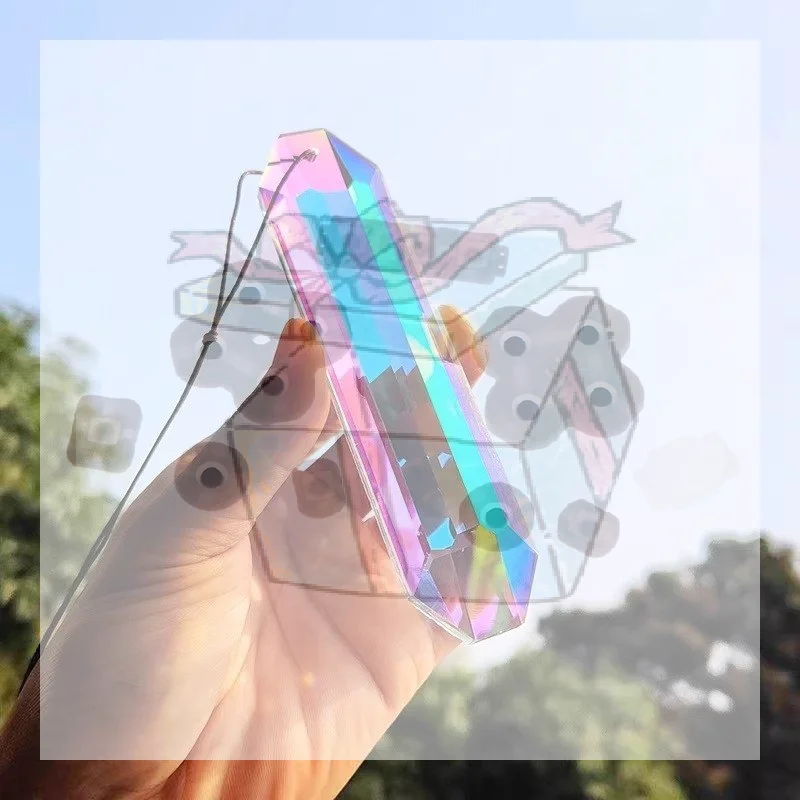 Window Hanging Light Catcher Pendant Colorful Artificial Crystal Prism Suncatcher Home Hang Ornament Rainbow Maker Decoration
Window Hanging Light Catcher Pendant Colorful Artificial Crystal Prism Suncatcher Home Hang Ornament Rainbow Maker Decoration