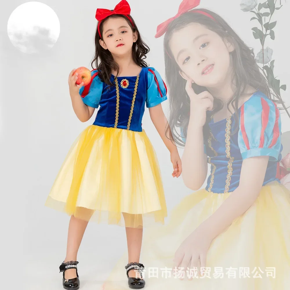 Children's Halloween Costume Cosplay Fairy Tale Princess Dress Stage Performance Clothing
Children's Halloween Costume Cosplay Fairy Tale Princess Dress Stage Performance Clothing