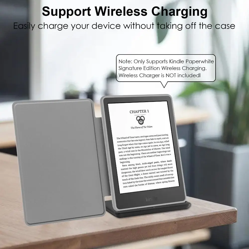 11th Generation Smart Cover Magnetic 6.8 inch Folio Stand Case Shockproof PU Leather E-book Reader Funda for Kindle Paperwhite 5
11th Generation Smart Cover Magnetic 6.8 inch Folio Stand Case Shockproof PU Leather E-book Reader Funda for Kindle Paperwhite 5