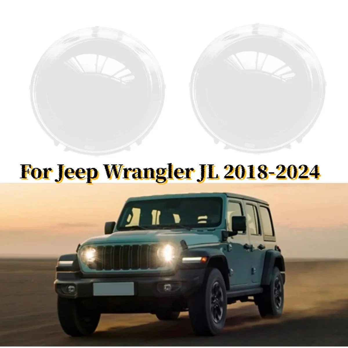 Left&Right Side Car Front Headlight Lens Cover Transparent Mask Head Light Lamp Shell For Jeep Wrangler JL 2018-2024
Left&Right Side Car Front Headlight Lens Cover Transparent Mask Head Light Lamp Shell For Jeep Wrangler JL 2018-2024
