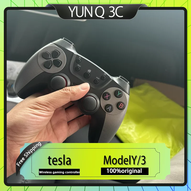 Игровой контроллер Tesla Model Y/3, автомобильное беспроводное USB-соединение, обновленная версия, игровой контроллер для двух человек, ТВ, компьютера, ПК
Игровой контроллер Tesla Model Y/3, автомобильное беспроводное USB-соединение, обновленная версия, игровой контроллер для двух человек, ТВ, компьютера, ПК
