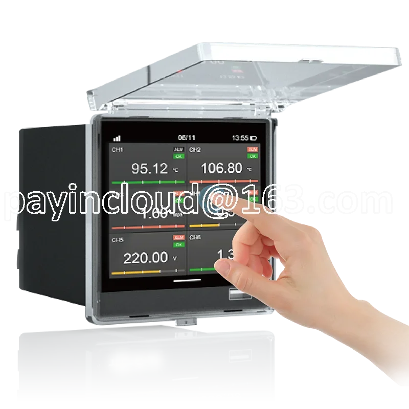 Tp740 Industrial Test Data Temperature Paperless Recorder Multi-Channel Current and Voltage Inspection
Tp740 Industrial Test Data Temperature Paperless Recorder Multi-Channel Current and Voltage Inspection