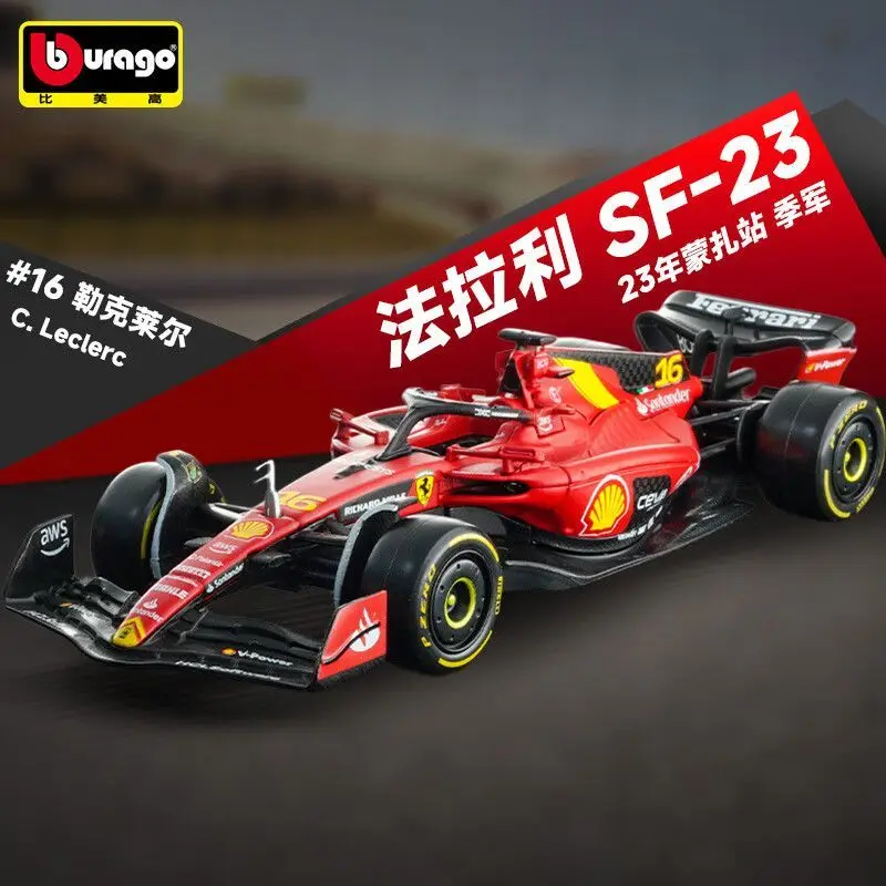 Bburago 1/43 Scale F1 Ferrari SF23 No.16 Leclerc Alloy Car Model Racing Model Exquisite Gift for Boys
Bburago 1/43 Scale F1 Ferrari SF23 No.16 Leclerc Alloy Car Model Racing Model Exquisite Gift for Boys